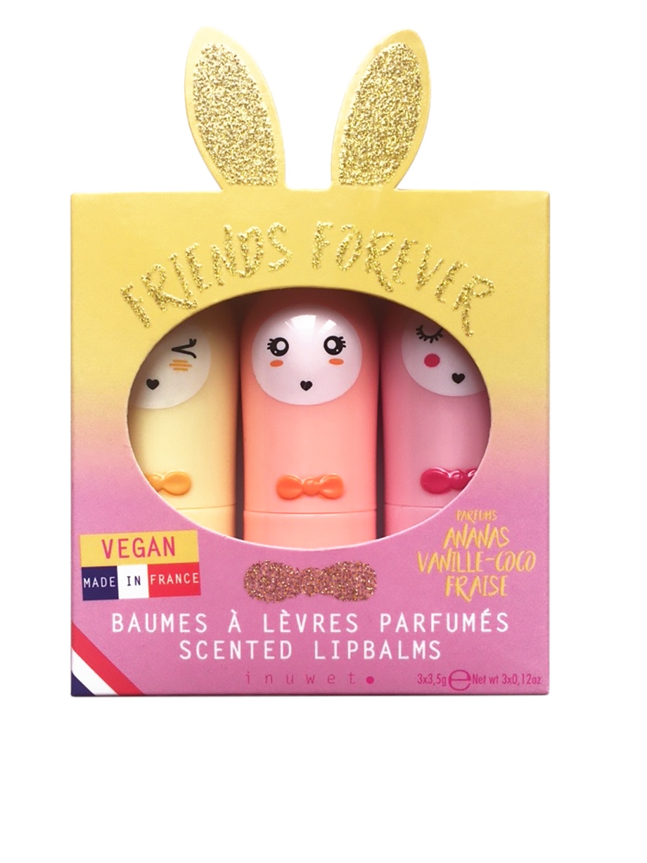 Calıfornıa Trıo Glıtte Gıft Set 3 Lıpbalms