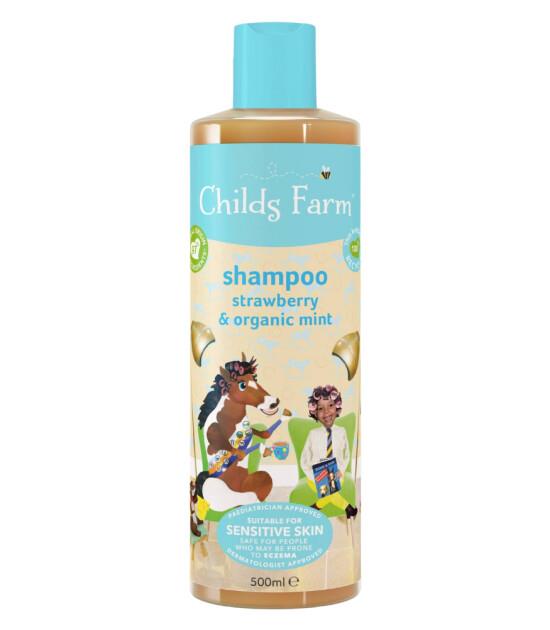 Childs Farm Çilek ve Organik Nane Özlü Saç Şampuan 500ml