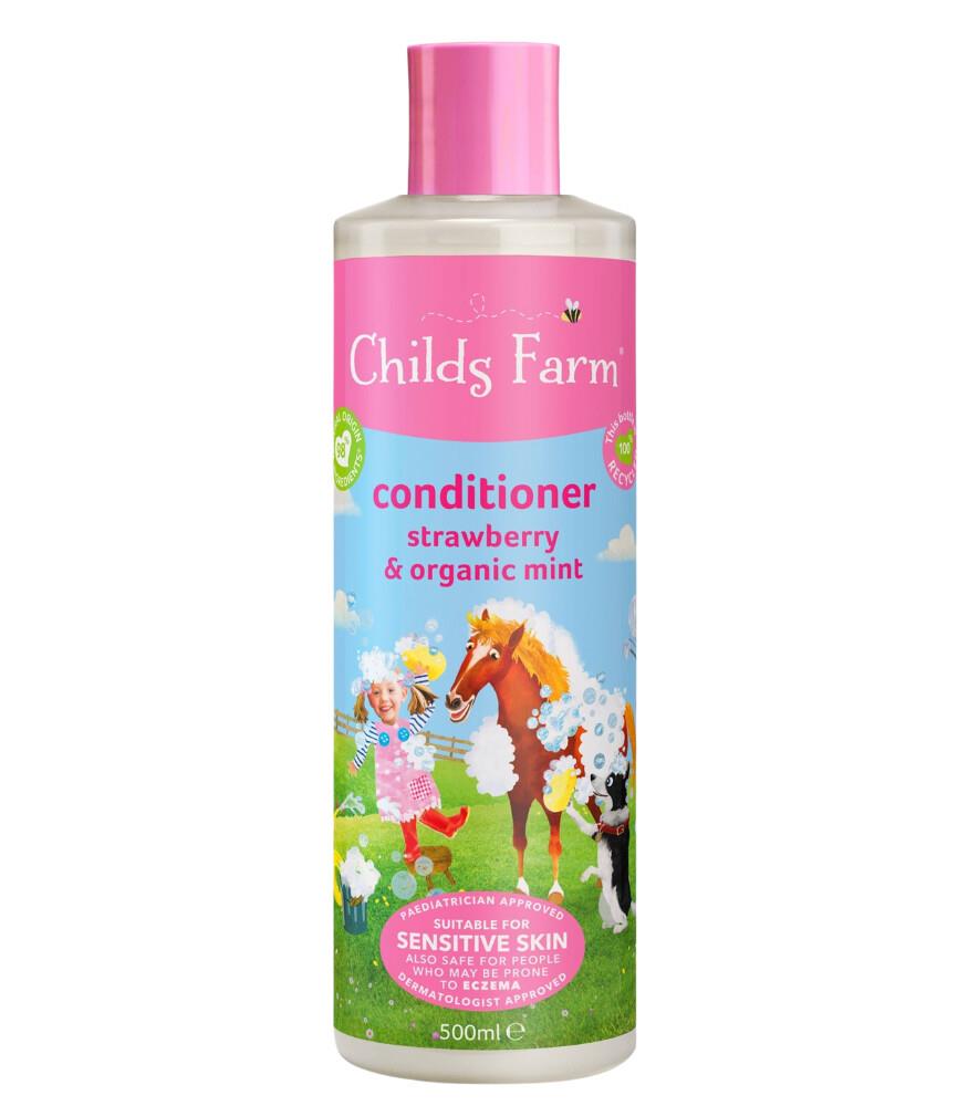 Childs Farm Çilek ve Organik Nane Özlü Saç Kremi 500ml