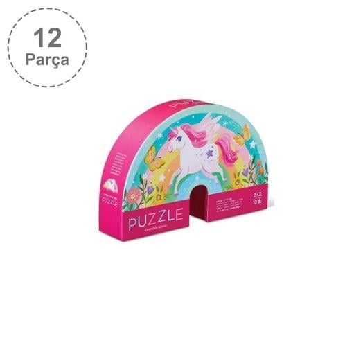 Crocodile Creek Dekoratif Puzzle - 12 Parça - Sweet Unicorn