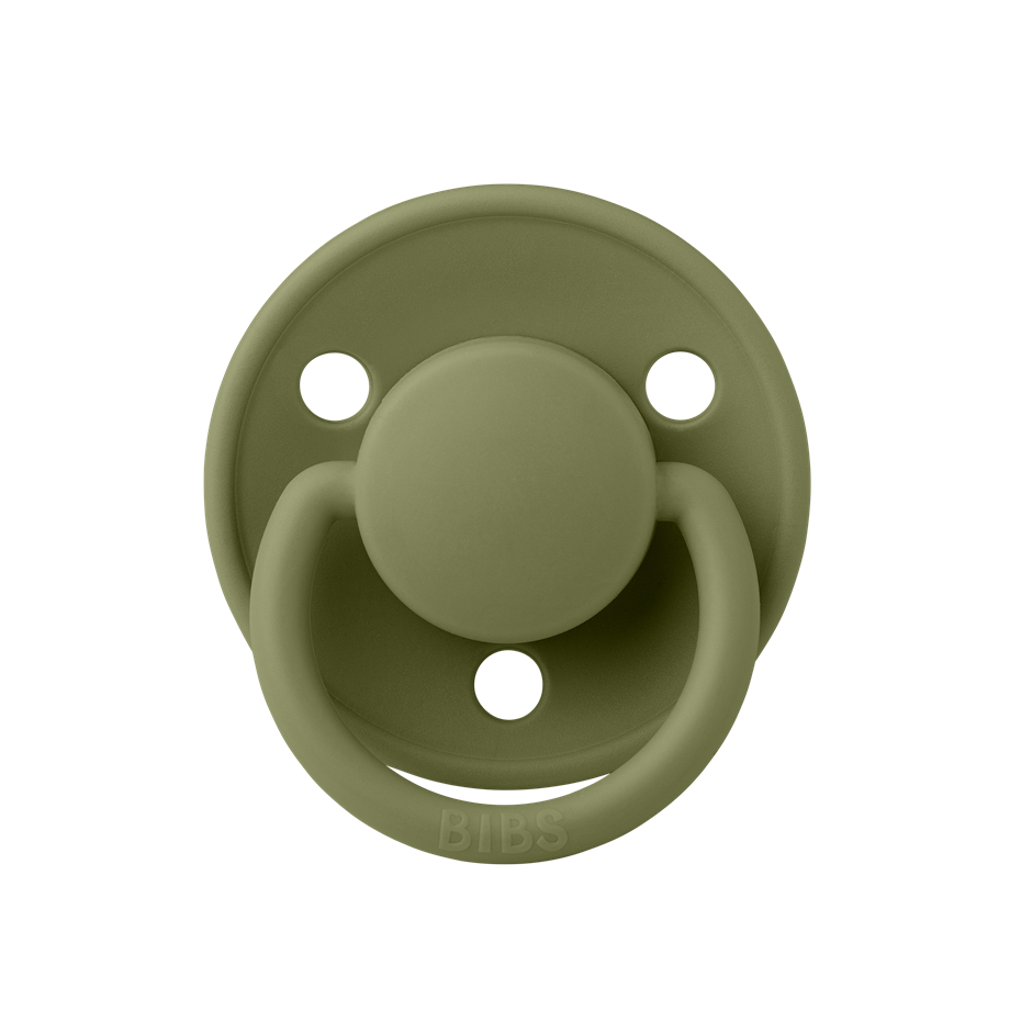 De Lux Tekli Silikon Emzik Olive