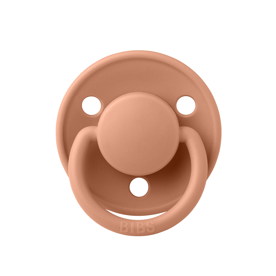 De Lux Tekli Silikon Emzik Peach 