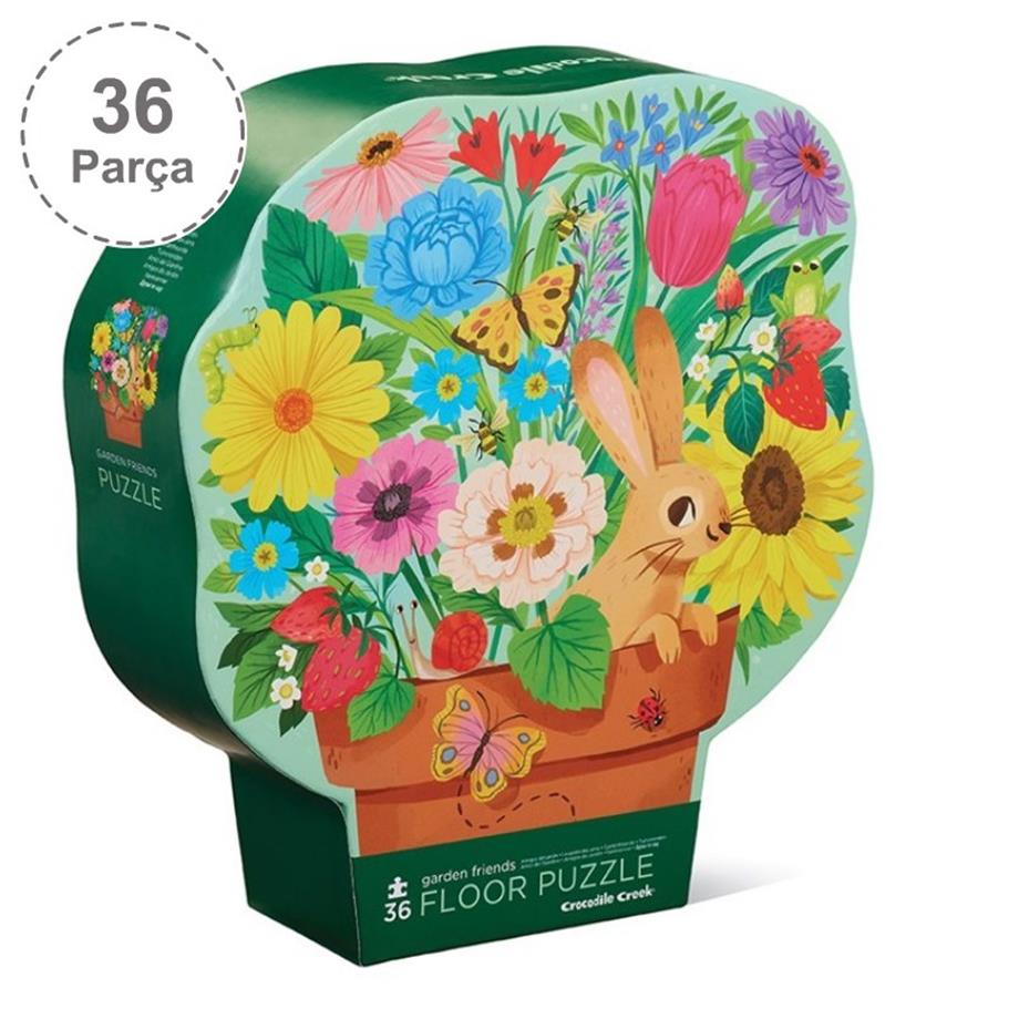 Dekoratif Puzzle - 36 Parça - Garden Friends