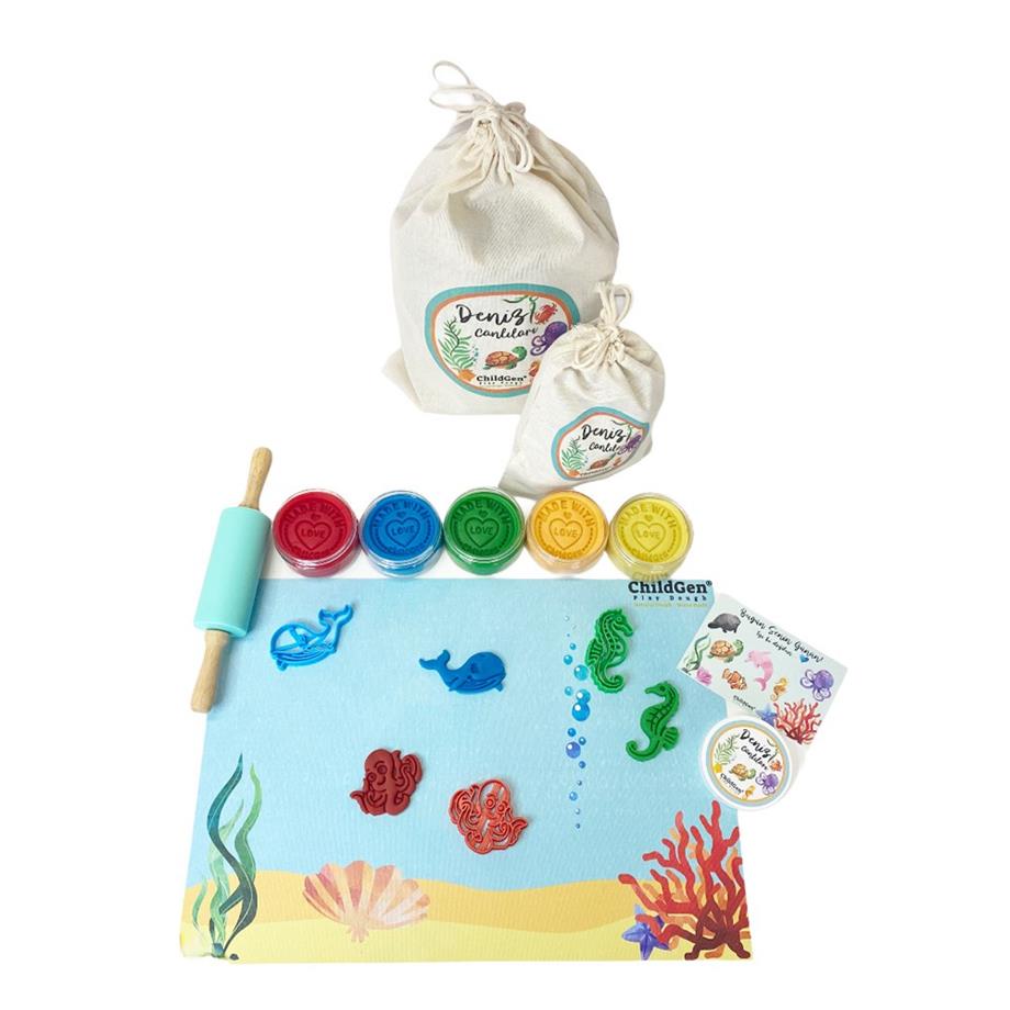Deniz Canlıları Oyun Hamuru Seti