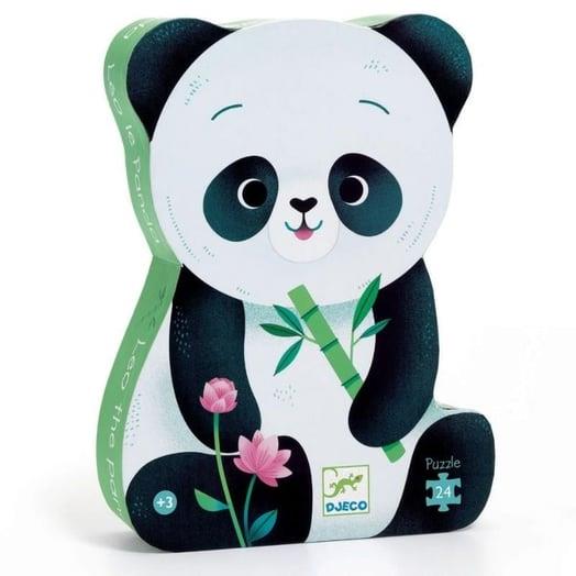 Djeco Dekoratif Puzzle 24 Parça / Leo The Panda