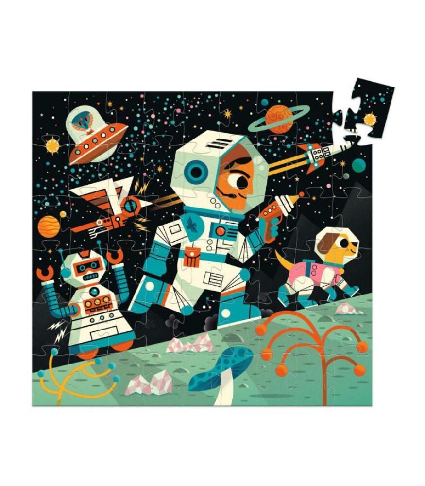 Djeco Dekoratif Puzzle 54 Parça - Space Station