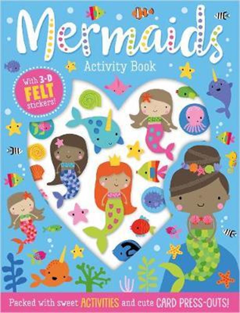 Felt Stickers Mermaids