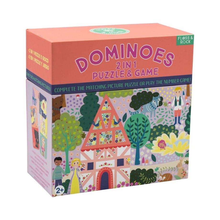 FLOSS & ROCK Çift Taraflı Domino Kartları / Fairy Tale *NEW*