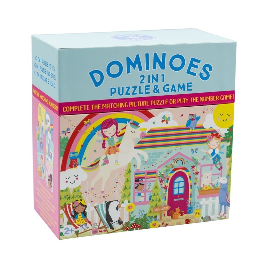FLOSS & ROCK Çift Taraflı Domino Kartları / Rainbow Fairy *NEW*
