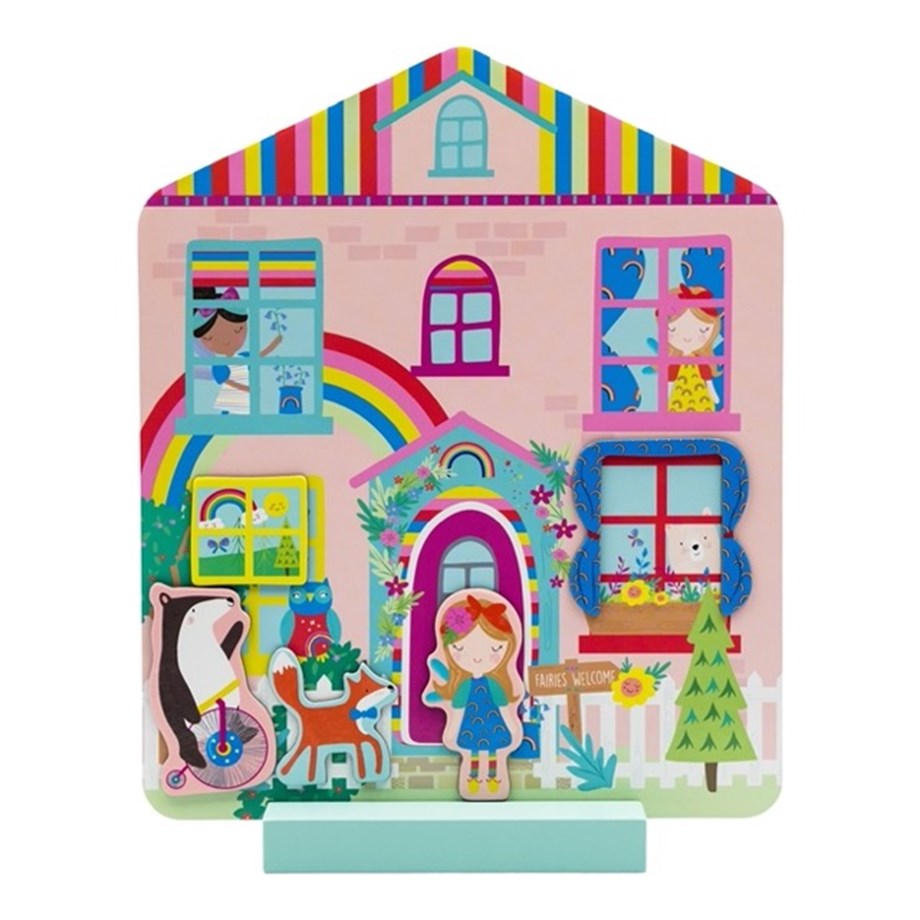 FLOSS & ROCK Mıknatıslı Ev Giydirme Seti / Rainbow Fairy  *NEW*