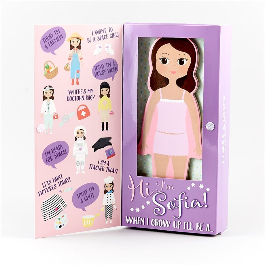 FLOSS & ROCK Mıknatıslı Giydirme Setleri / Sophia