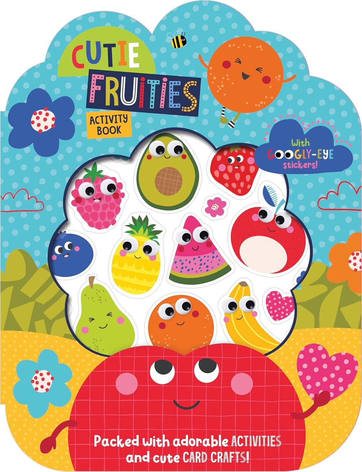 Googly-Eye Stickers Cutie Fruities Activity Book