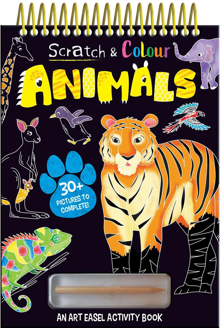 IT - Scratch And Colour  Animals