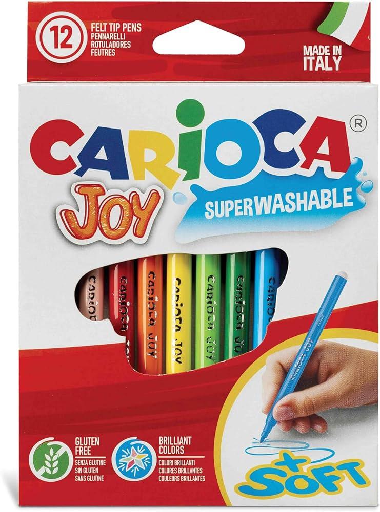 JOY SÜPER YIKANABİLİR KEÇELİ BOYA KALEMİ 12'Lİ 