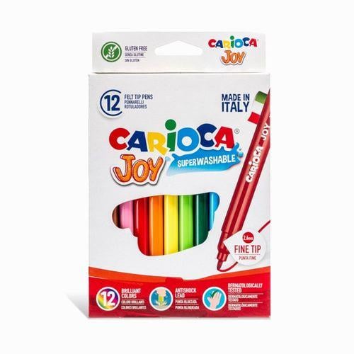 Joy Süper Yıkanabilir Keçeli Boya Kalemi 12Li