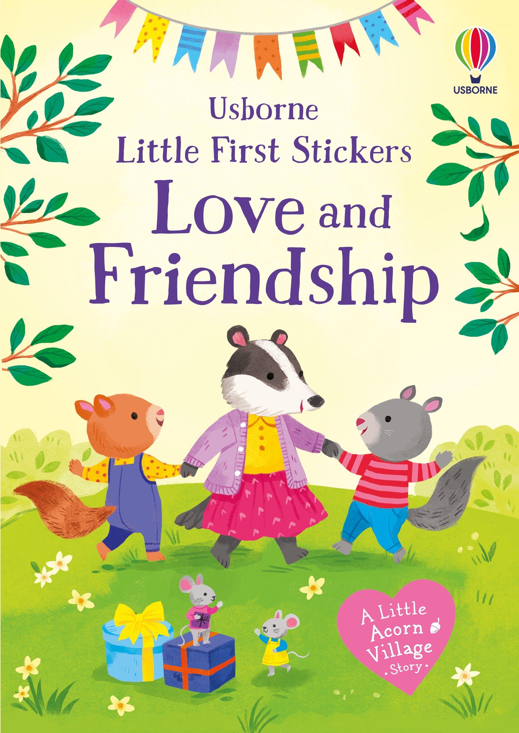 Little First Stickers Love and Friendshi