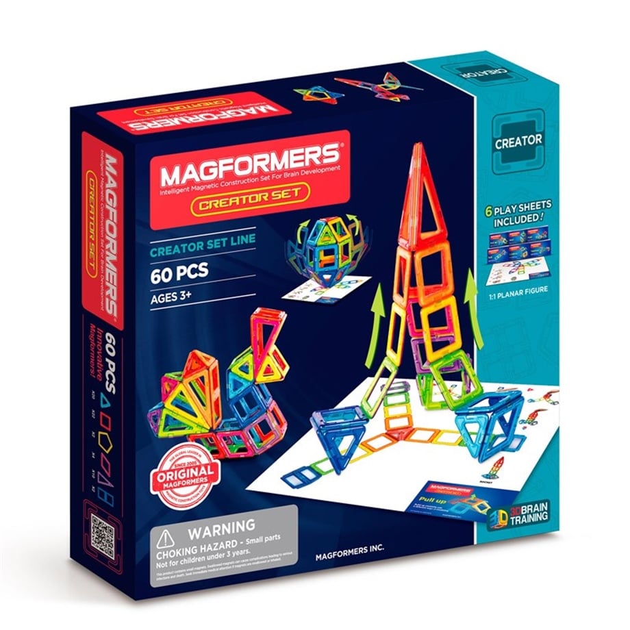 Magformers Mıknatıslı Creative Set - 60 Parça 