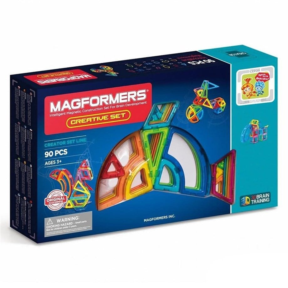 Magformers Mıknatıslı Creative Set - 90 Parça 