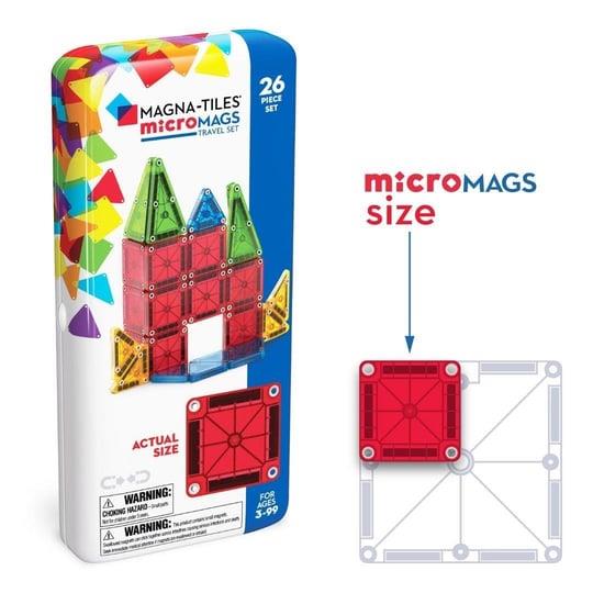Magna-Tiles microMAGS Seyahat Seti - Seyahat Seti 26 Parça