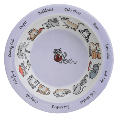 Melamin Mama Kasesi Cats Bowl