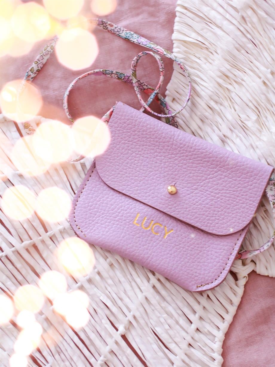 Mini Deri Çanta-Lilac