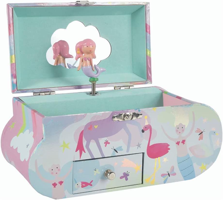 Müzikli Bulut Şekilli Mücevher Kutusu / Fantasy