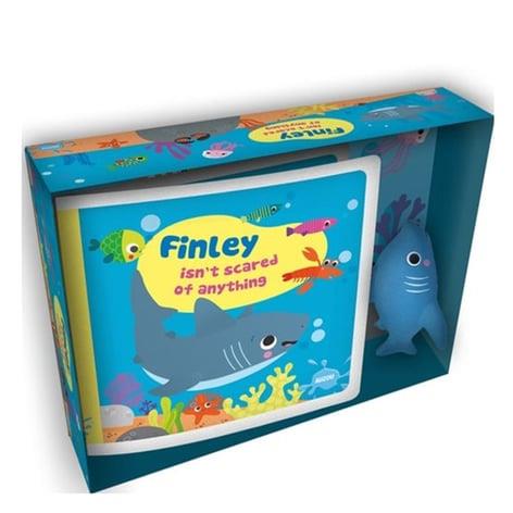 My First Bath Book & Toy: Finley isn't Scared of Anything