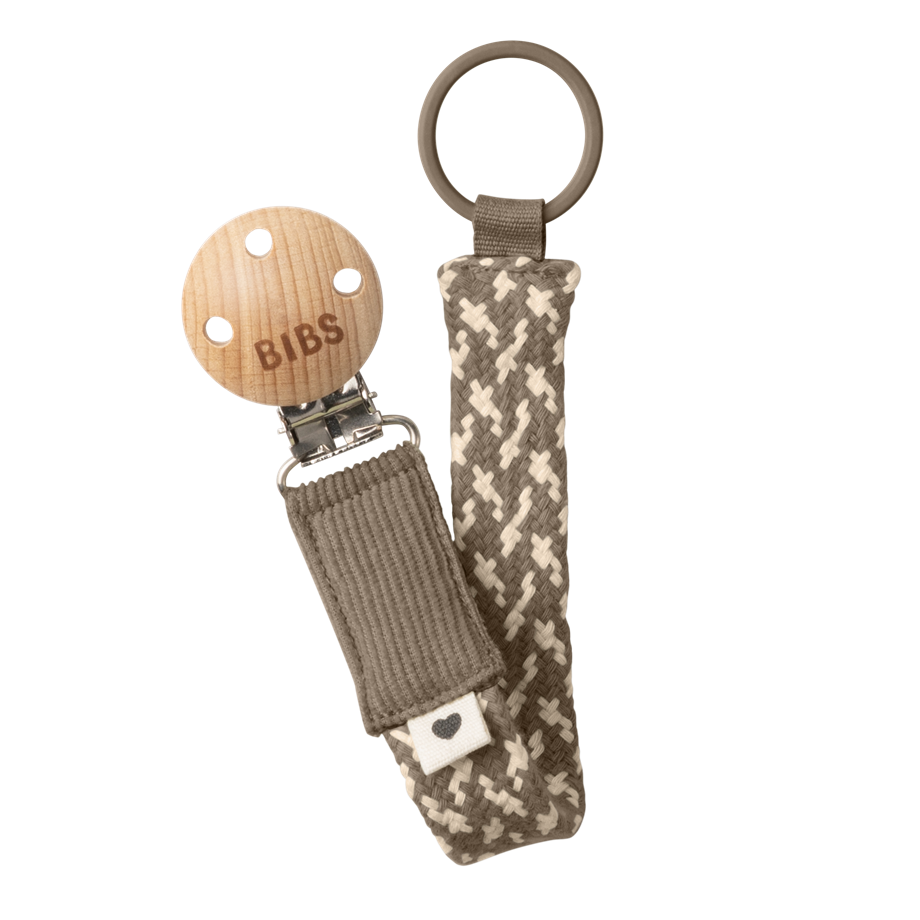 Paci Braid Emzik Askısı  - Dark Oak / Vanilla 