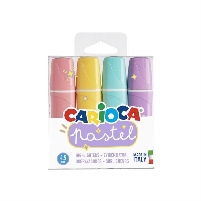 PASTEL RENKLER İŞARETLEME KALEMİ 4'LÜ