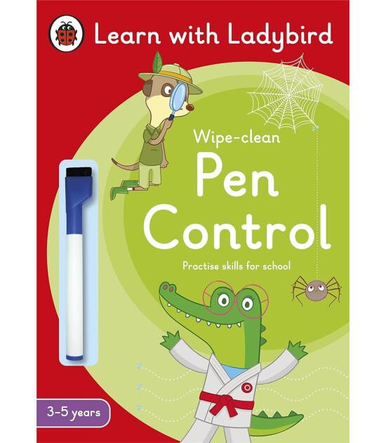 Pen Control: A Learn with Ladybird Wipe-Clean Activity Book