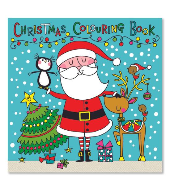 RACHEL ELLEN Boyama Kitabı / Cristmas Santa Scene