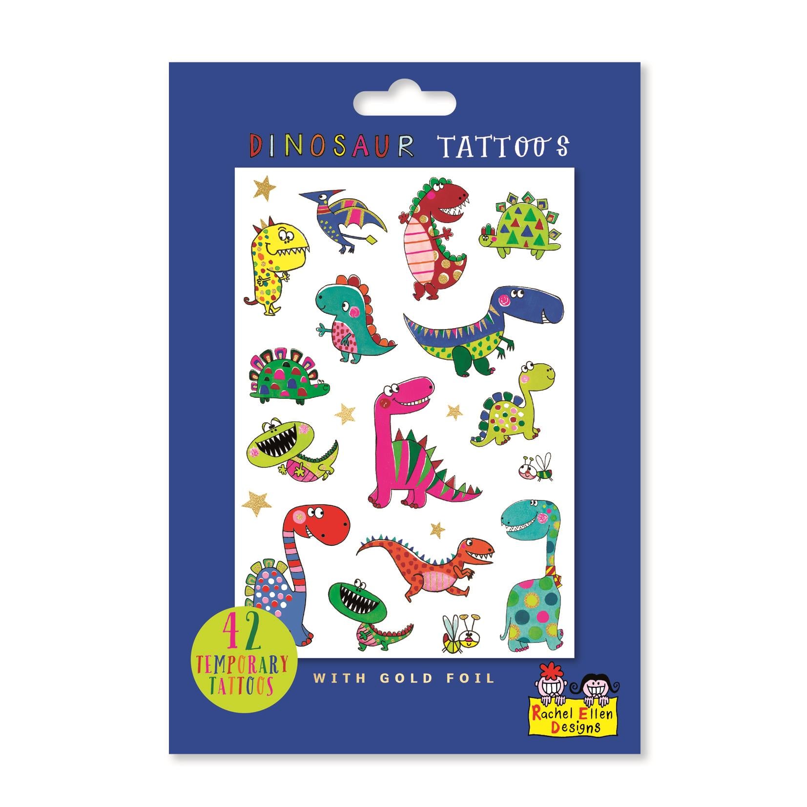 RACHEL ELLEN Geçici Dövme / Dinosaur