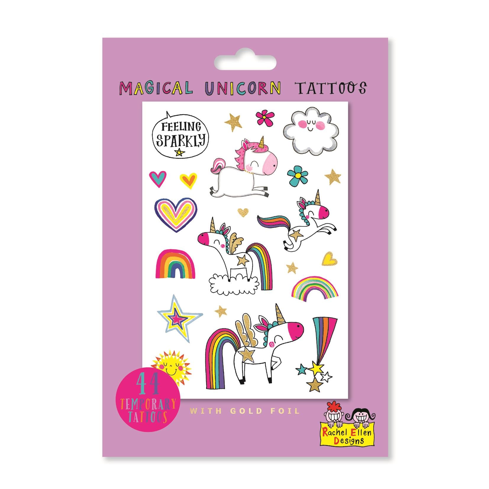 RACHEL ELLEN Geçici Dövme / Magical Unicorn