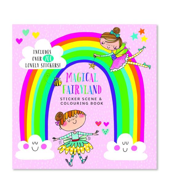 RACHEL ELLEN Sticker Boyama Kitabı / Magical Fairyland