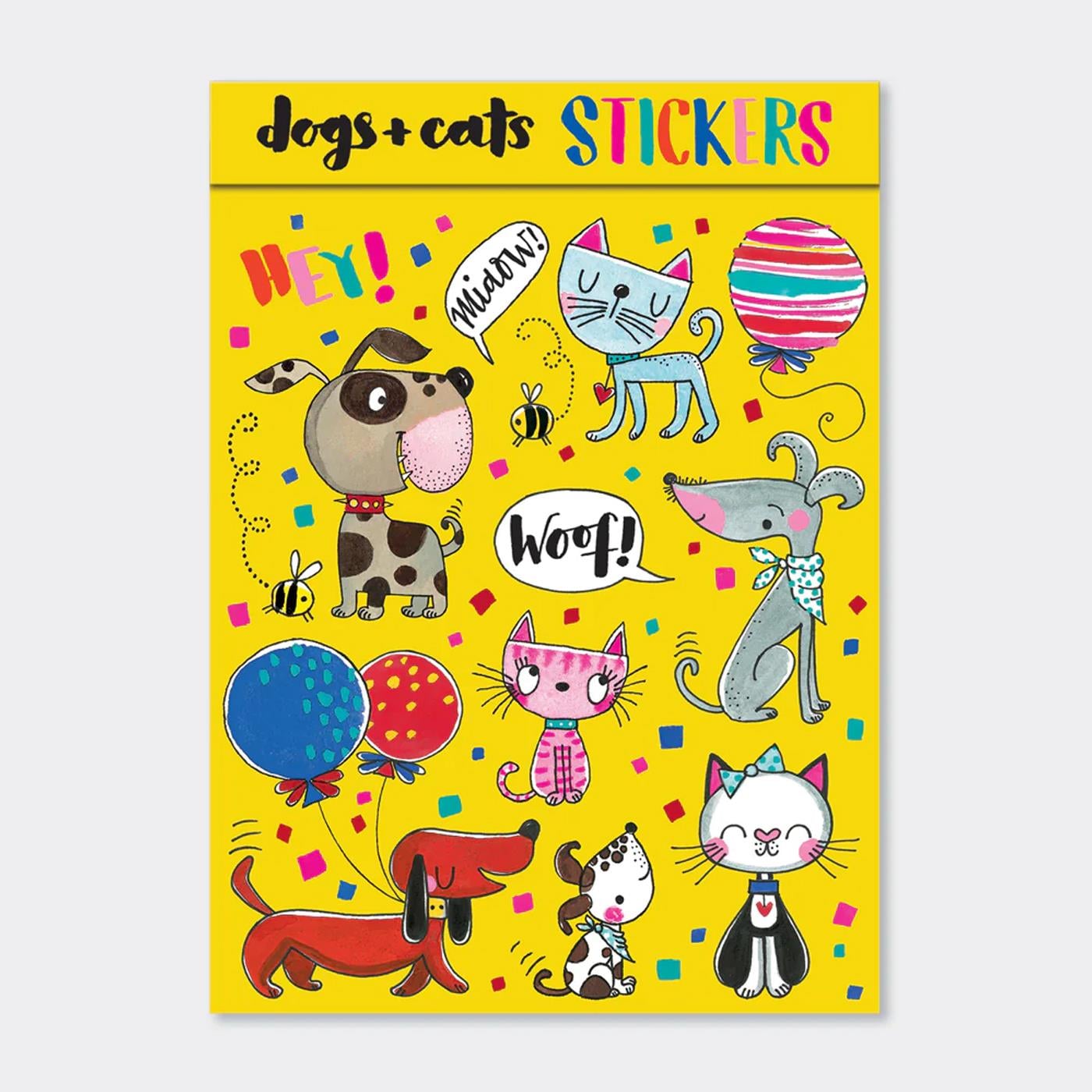 RACHEL ELLEN Sticker Seti /Cats & Dogs