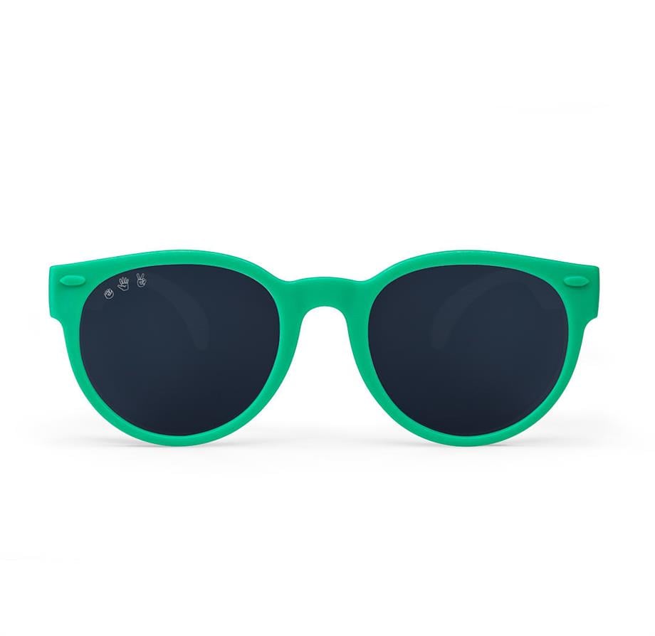 Round Model Gumby Yeşil Standart Lens Çocuk Güneş Gözlüğü - Toddler (2-4)