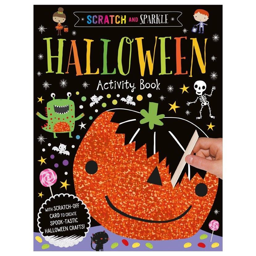 Scratch and Sparkle Halloween Activity Book