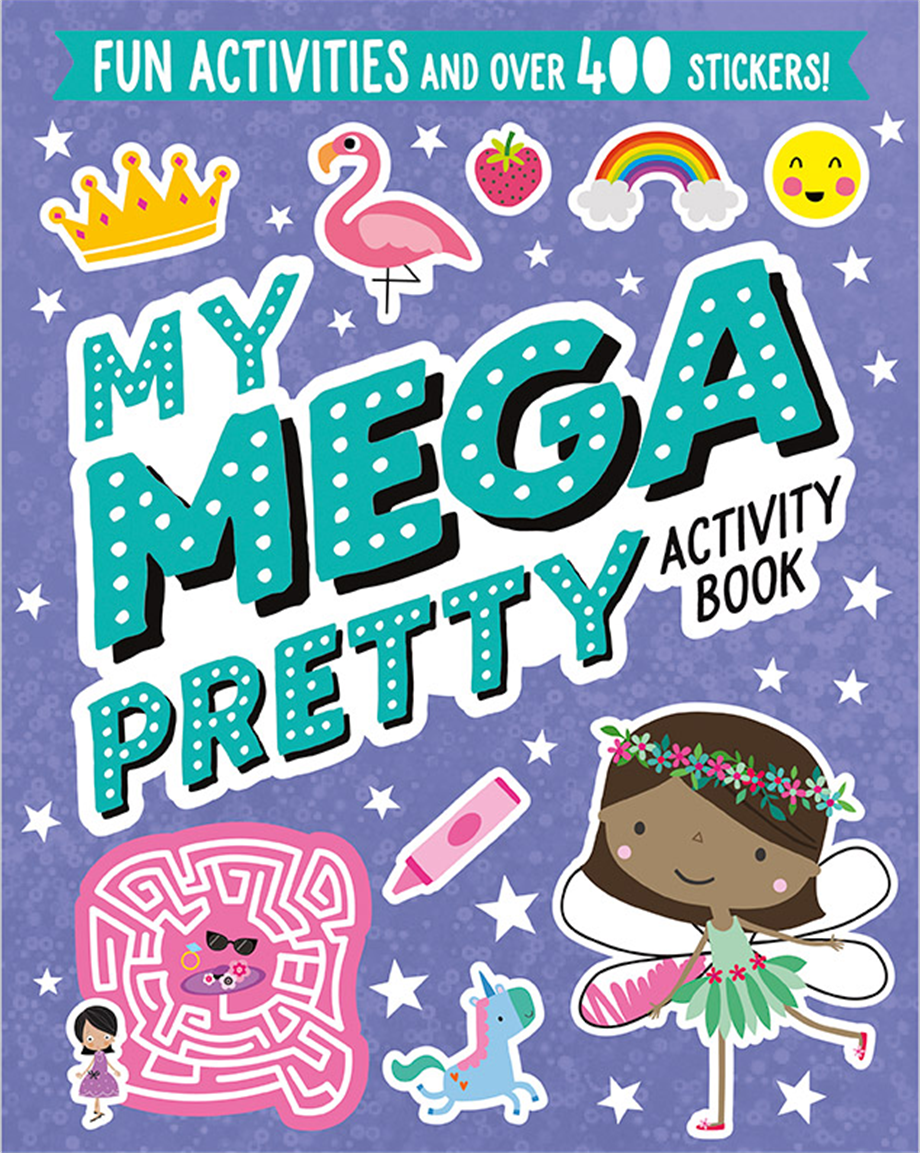 Sticker Activity Books My Mega Pretty Activity Book