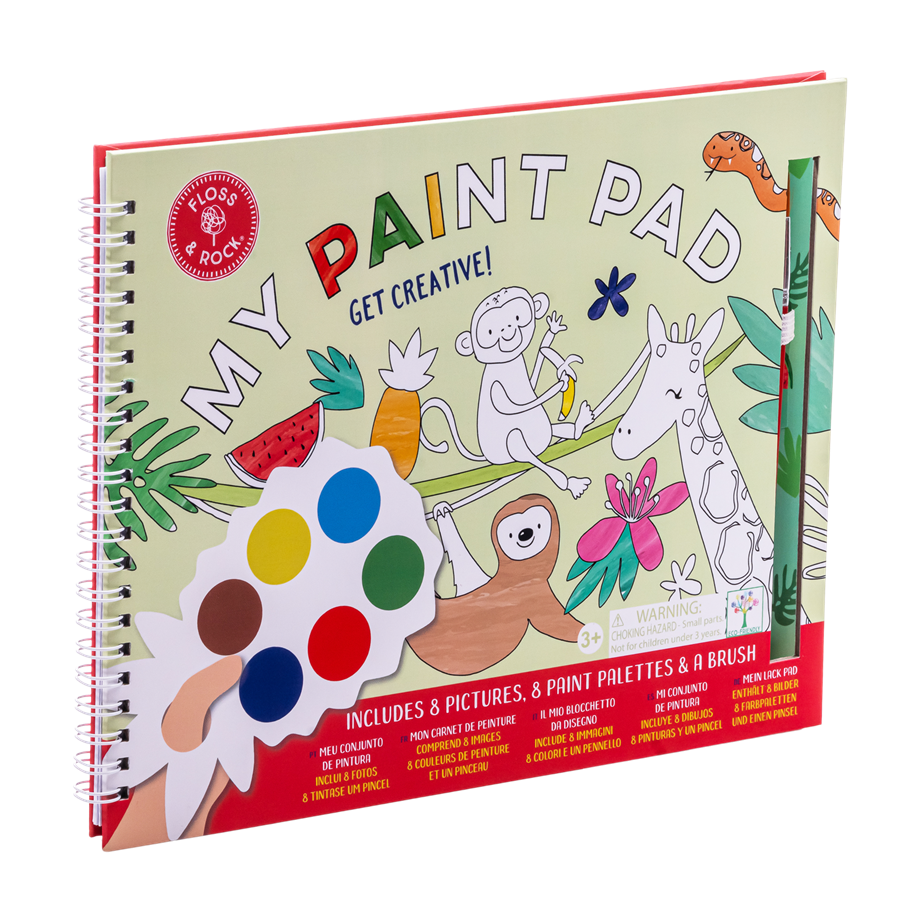 Sulu Boyalı Boyama Kitabı / Jungle 