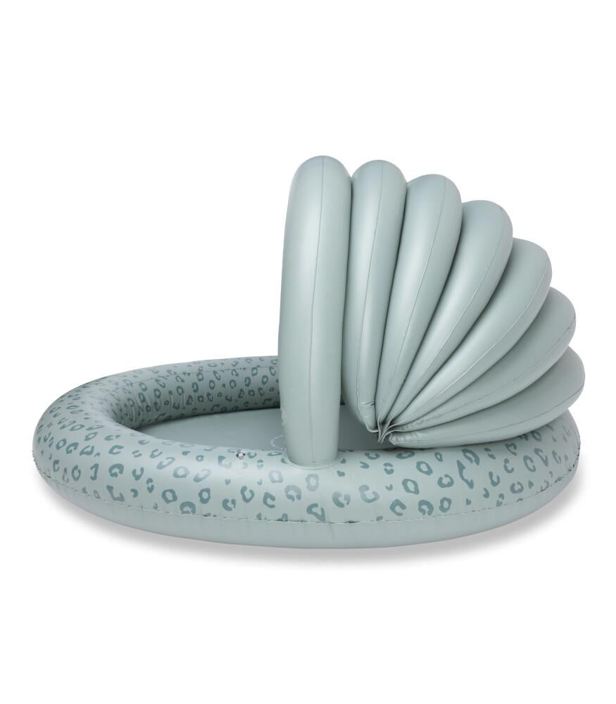 Swim Essentials Green Leopard Çocuk Gölgelikli Şişme Oyun ve Yüzme Havuzu 100cm
