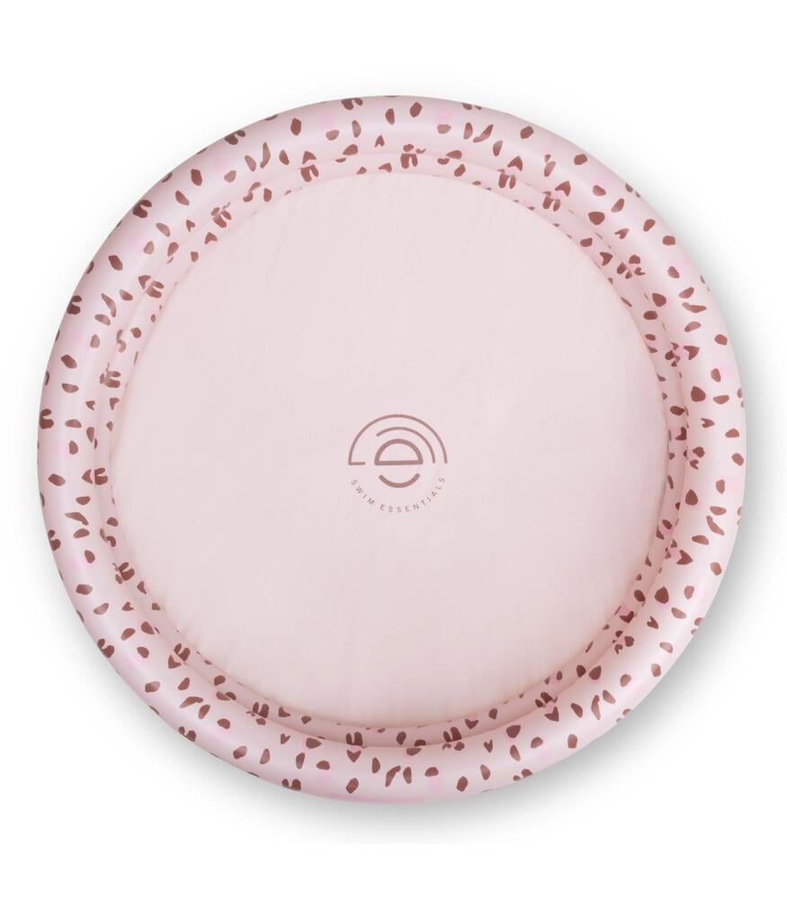 Swim Essentials Leopard Old Pink Bebek Şişme Oyun ve Yüzme Havuzu 100cm