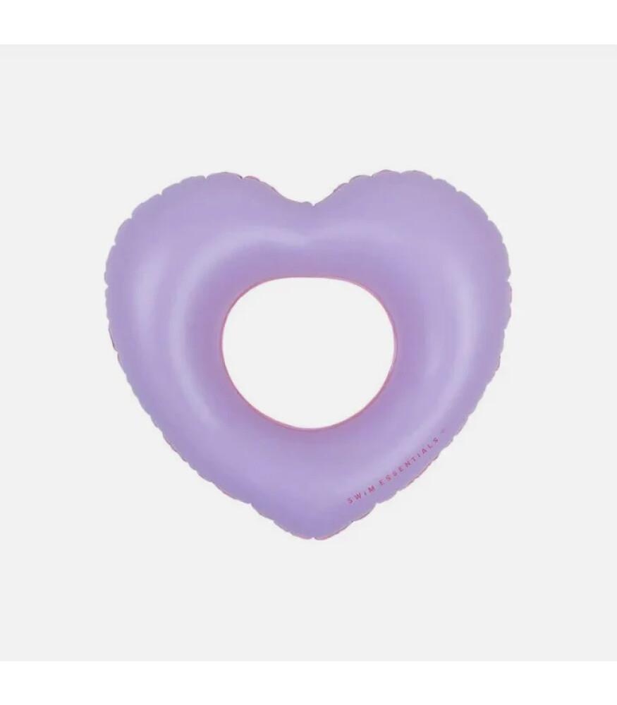 Swim Essentials Red Purple Hearts Yüzme Simidi 55cm