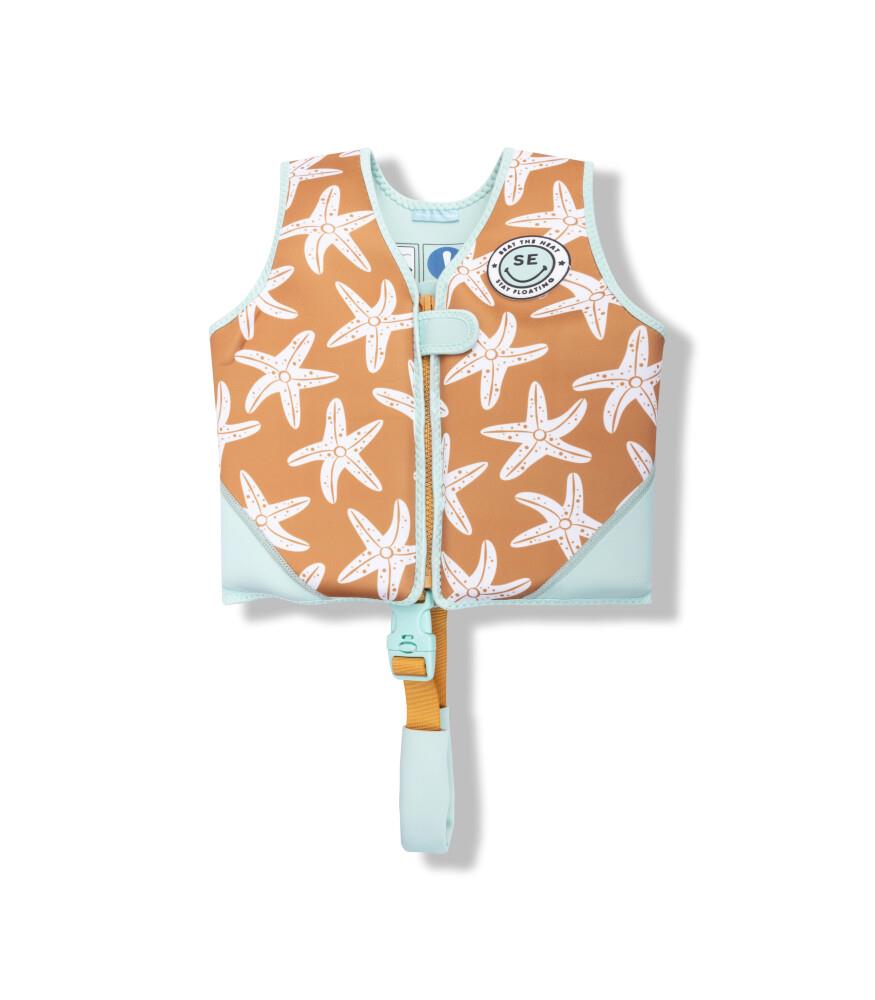Swim Essentials Sea Star Orange Köpük Dolgulu Yüzme Yeleği 3-6 Yaş