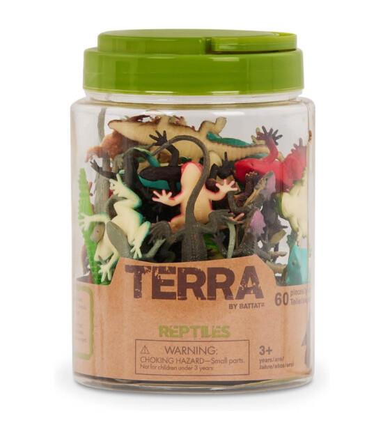 Terra 60 Parça Küçük Oyun Seti - Sürüngenler