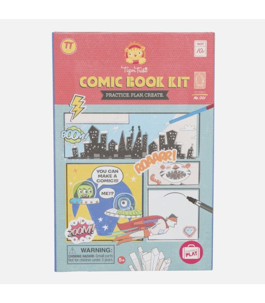 Tiger Tribe Comic Book Kit - Practice Plan Create