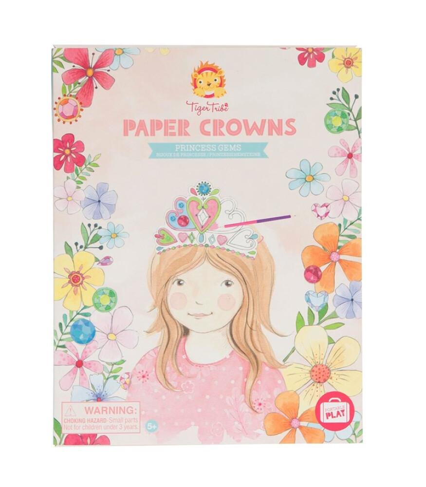 Tiger Tribe Kağıt Taçlar - Princess Gems