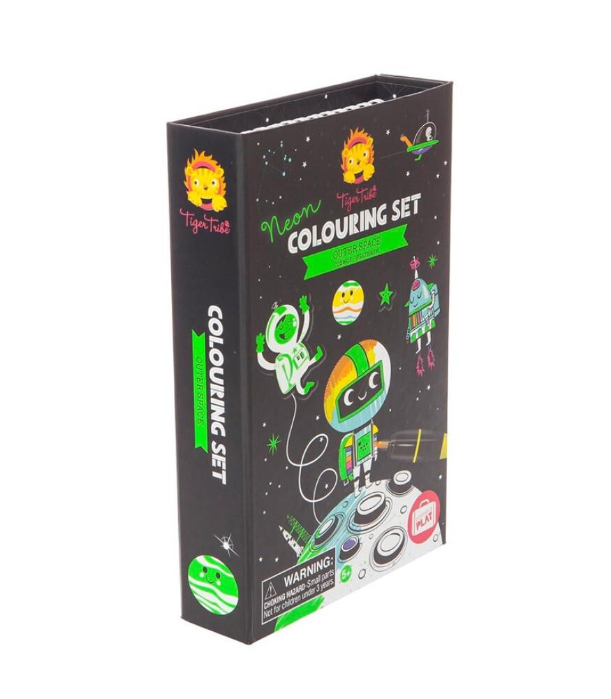 Tiger Tribe Neon Boyama Seti - Outer Space