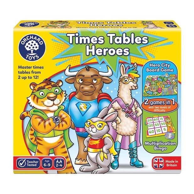 TIMES TABLES HEROES 6 - 9 YAŞ