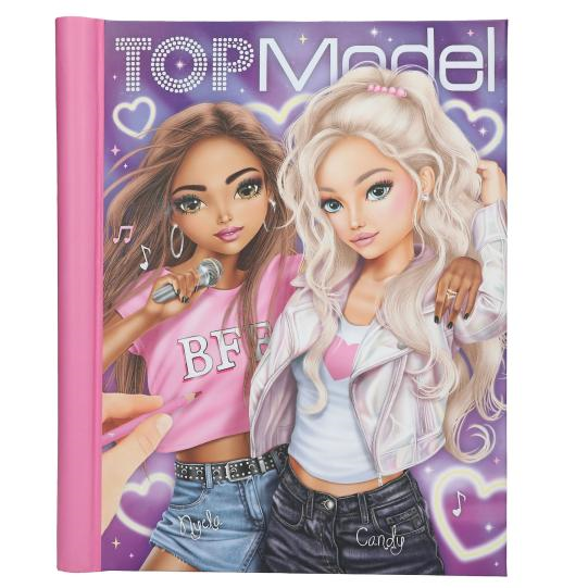 Topmodel Işıklı ve Sesli Boyama Kitabı