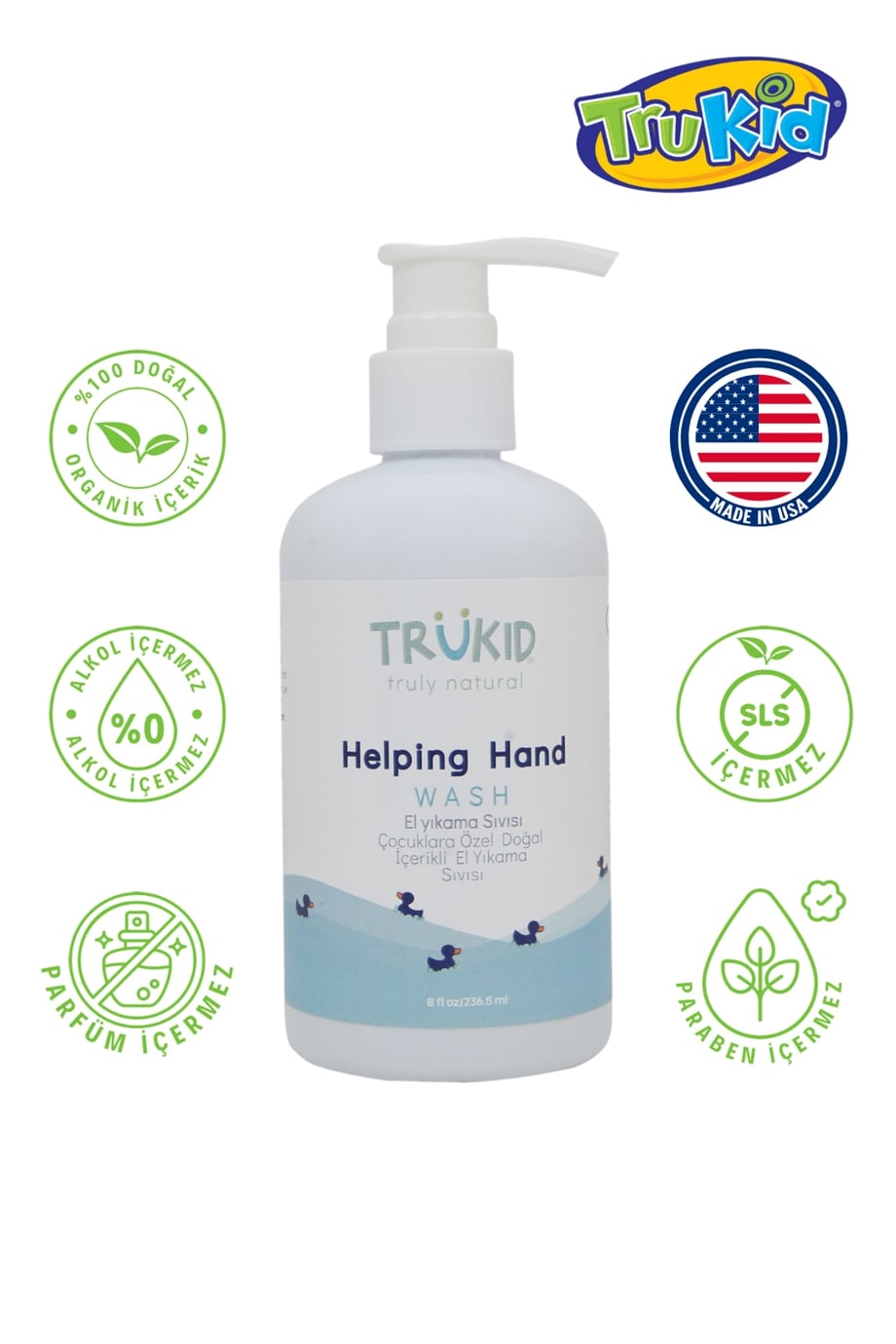 TRUKID HELPING HAND WASH 